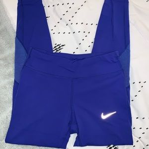 Blue/Purple Nike Leggings